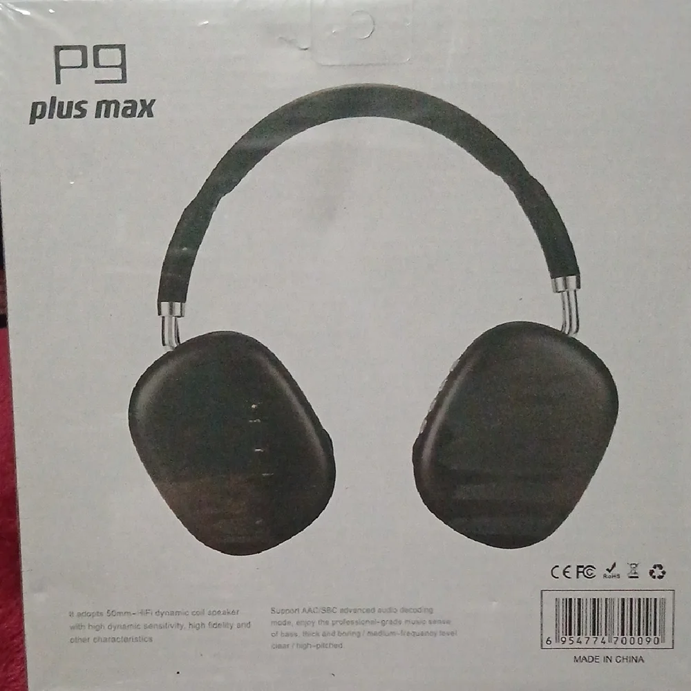 P9 Plus Max Wireless Headphones